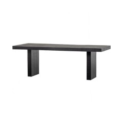 DINING TABLE BLACK MANGO WOOD 220 